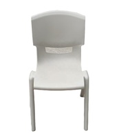 Chaise en plastique moderne, durable et ergonomique pour intérieur/extérieur, écologique, empilable, pour bureau à domicile et salon de style européen