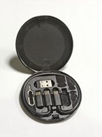 Boîte de rangement portable pour adaptateurs de câbles de données en promotion, boîte de rangement pour convertisseurs de lignes de charge multi-types, adaptateur USB Type C