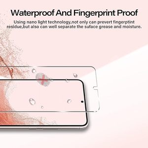 Protector <span class=keywords><strong>de</strong></span> Pantalla <span class=keywords><strong>de</strong></span> Vidrio Templado TPU <span class=keywords><strong>de</strong></span> Fácil Instalación y Autoaplicación para S22, Antiarañazos, Alta Transparencia - Product Image 3