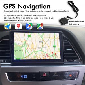 Autoradio stéréo GPS Android 13 avec commande vocale IA 8+128 Go pour Hyundai Sonata 7 LF 2014-2017, CarPlay sans fil, vidéo multimédia - Product Image 6