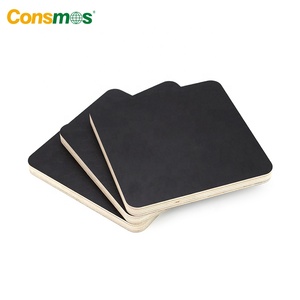 Chine Vente en gros Bon marché Noyau de peuplier 9mm/15mm/18mm <span class=keywords><strong>Panneau</strong></span> de <span class=keywords><strong>contreplaqué</strong></span> face film marin pour coffrage de construction - Product Image 2