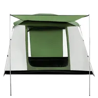 Tente dôme étanche de luxe pour 6 personnes tente de camping gonflable automatique avec protection solaire tente de camping en plein air Offre Spéciale