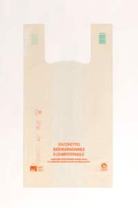 Alta calidad hecho en Italia reutilizable multiusos mango clásico Shopper logotipo personalizado para ropa de comida - Product Image 3