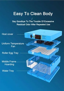 Incubateur à œufs de haute qualité 200 œufs entièrement automatique 200 incubateur machine automatique Encubadora De Huevos - Product Image 6
