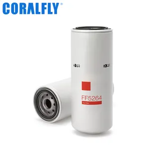 Heavy duty truck Engines Spin-on Fuel Filter LFF5823B BF614 P551712 FF5264 P3375 33374 for Luber-finer Fleetguard FRAM Wix