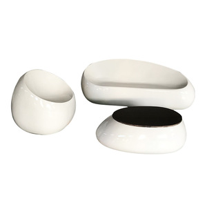 Fiberglass Tree Pit <b>Bench</b> Customized <b>Indoor</b> Mall Furniture Durable Rest Flower Bed - Product Image 5