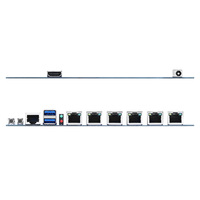Intel Core I5 6200U Dual Core 2.3Ghz 6 Lan 82574L GbE Ethernet Soft Router Industrial Firewall Mainboard
