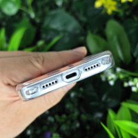 Coque de téléphone transparente magnétique antichoc 2025 pour iPhone 17 Air Pro Max 15 16 14 Dissipation thermique et antichoc