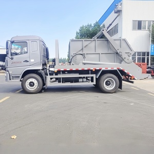 Camion à ordures à bras oscillant Shacman 10-12cbm |   Camion de collecte de déchets Skip Loader à vendre - Product Image 5