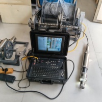 Caméra d'inspection de forage à double objectif 73 mm, sonde rotative HD à 360 degrés, étanche IP68, caméra de fond de trou