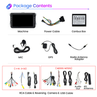 Autoradio Android 11 Lecteur DVD de voiture pour VW Golf Polo Passat b7 b6 SEAT leon Skoda Octavia 2 + 32G Car play Auto autoradio stéréo