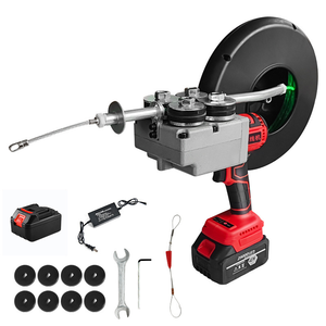 Máquina Eléctrica para Enhebrar Cables Industriales, Función de Tracción de Alambres, Fuerza de Tracción de 150 kg, 21 V, Dos Baterías, Cargador Incluido - Product Image 6