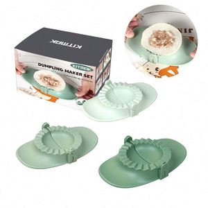 Juego de 3 Moldes de Plástico Personalizados para Empanadillas, Redondos, Manuales, de Grado Alimenticio, Herramientas de Cocina y Utensilios para Hacer Empanadillas - Product Image 5