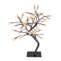 Mengjiqixiang — arbre LED artificiel avec fleur de cerisier, décoration de noël, pour bureau/chambre à coucher