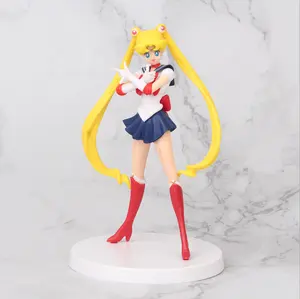 Yeni Sailor Moon kızlar bellek şekil serisi 18CM denizci venüs şekil kızlar için