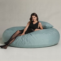 Sillón Puff Gigante de Fábrica de Muebles China, Sofá Puff Extra Grande XXL XXXL, Sillas, Sofá Cama al por Mayor
