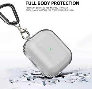 Hockproof-funda protectora con cadena de ojos para teléfono móvil, funda protectora antiojal para irpods <span class=keywords><strong>3</strong></span> en <span class=keywords><strong>2021</strong></span> - Product Image 3