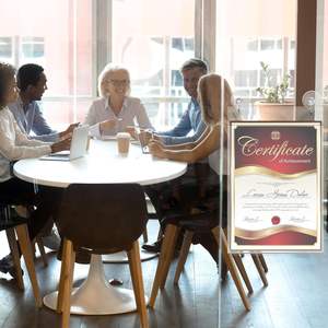 Customized 8.5x11 pollici porta ufficio cartelli appesi in acrilico porta finestra porta porta porta porta con ganci a ventosa - Product Image 3