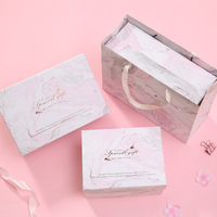 Boîte d'emballage de tasse en verre de taille personnalisée ensemble de tasse en céramique nordique de luxe en carton rigide léger boîte-cadeau avec mousse
