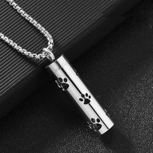 Diffuseur de parfum <span class=keywords><strong>portable</strong></span> polyvalent pour couples, unisexe, <span class=keywords><strong>collier</strong></span> en acier inoxydable, boîte d'aromathérapie à huile essentielle, pendentif <span class=keywords><strong>collier</strong></span> - Product Image 5