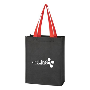 Promotional Eco-Friendly Non-Woven Die Cut Handle Gift <b>Bag</b> for Shopping <b>Tote</b> <b>Bag</b> Colorful Handle with Logo Advertising Gift <b>Bag</b> - Product Image 2
