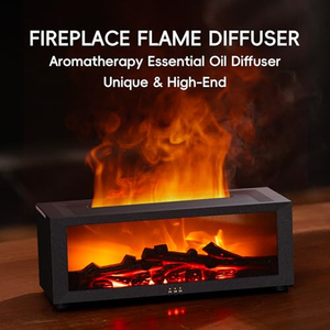 Difusor de Aromas con Control Remoto, Difusor de Aceites Esenciales de Siete Colores, Humidificador de Aire de Alta Calidad para el Hogar y Escritorio, Chimenea - Product Image 3