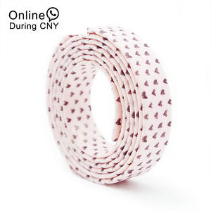 맞춤형 핑크 인쇄 강아지 목줄 및 리드줄 방수 TPU 실리콘 코팅 웨빙 - Product Image 1