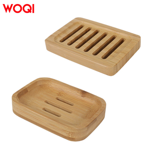 <span class=keywords><strong>Portasapone</strong></span> in bambù WOQI con Design a cascata inclinato per <span class=keywords><strong>doccia</strong></span>, <span class=keywords><strong>bagno</strong></span>, cucina, lavandini e piano di lavoro - Product Image 2