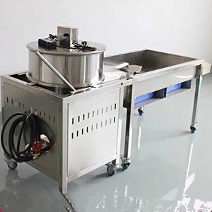 آلة صنع الفشار التجارية الأوتوماتيكية من الفولاذ المقاوم للصدأ تعمل بالغاز - Product Image 1