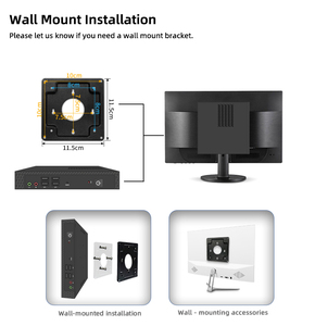 Core I7 Mini PC Quad-Core for Business <b>Office</b> Home Entertainment Dual-Screen FHD Desktop <b>Computer</b> D3C Portable - Product Image 6