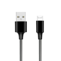 Câble USB de données de charge rapide Micro Type C de protection intelligente tressée en nylon SChitec OEM