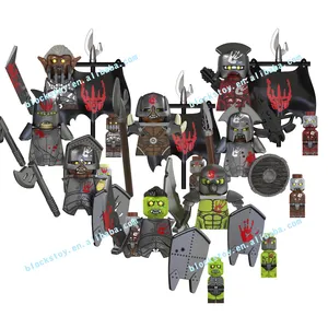 TV6408 Famous Movies Series Orc Legion Building Blocks Educational Figures Kids Gift Toys