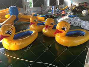 <span class=keywords><strong>Inflatable</strong></span> पानी की नाव स्विमिंग पूल फ्लोट नावें कुत्ते पेंगुइन तैरते खिलौना बच्चों के लिए मनोरंजन - Product Image 4