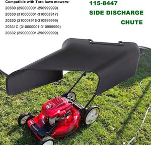Goulotte de décharge 115-8447 compatible avec tondeuse à gazon <span class=keywords><strong>Toro</strong></span> Recycler 22 pouces 20352 20353 20357 - Product Image 4