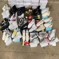 Liquidación de inventario de marcas de calzado deportivo y de baloncesto al por mayor, zapatillas para correr, ropa casual usada
