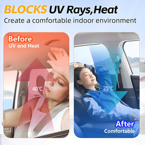 Película de tinte para ventana automotriz, envoltura de <span class=keywords><strong>vinilo</strong></span> con cambio de Color de alto brillo, <span class=keywords><strong>protección</strong></span> UV, aislamiento térmico para <span class=keywords><strong>ventanas</strong></span> de automóviles - Product Image 4