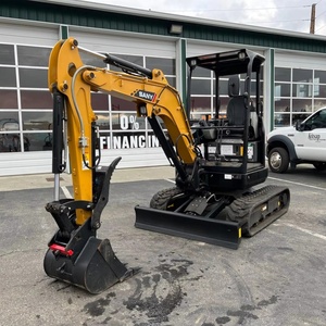 Miniexcavadora Sany de 2 toneladas, excavadora de cadenas SY26U, excavadora SY26U 90% nueva para trabajos en espacios reducidos - Product Image 1