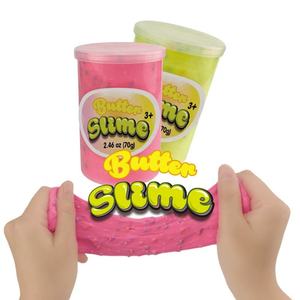 Popular Hot Selling 12Pcs Scented Foam Butter <strong>Slime</strong> wth bubble gum <strong>scent</strong> in PDQ for boys and girls - Product Image 1