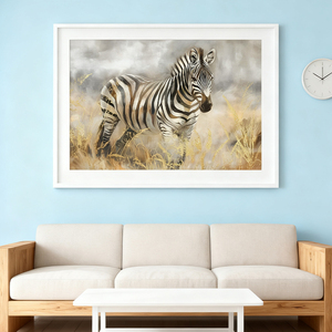 Bán buôn ngựa vằn sơn dầu trên vải nghệ thuật trang trí tường nghệ thuật cho phòng khách in trang trí nhà in <span class=keywords><strong>giclee</strong></span> in ấn - Product Image 2