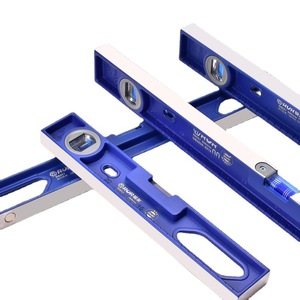 RURK Cast Aluminum Spirit Level 1000mm 2 Bubbles <b>Magnetic</b> Industrial Grade Leveling Tool - Product Image 1