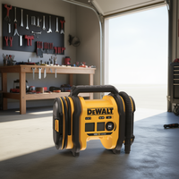 Compresseur d'air sans fil portable 18V 11 bars DCC018N-XJ, fabriqué en Italie