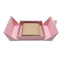 Scatole rigide a conchiglia con rivestimento in spugna e stampa a scomparsa, scatole regalo in cartone per praline, cioccolatini e caramelle.