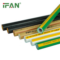 IFANPLUS 20mm - 125MM tuyau en plastique vert PP-R tuyaux/PP-R prix des tuyaux Ppr Urumqi plomberie