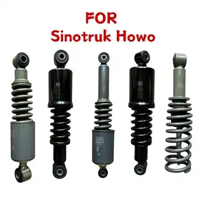 Sinotruk Howo T7H T5G Truck Body Parts Coil Spring Truck Cabin Cab Front Shock Absorber Spare 811W41722-6023