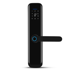 Nuevo Modelo de Cerradura Electrónica Biométrica Inteligente para el Hogar, con Huella Dactilar, Color Bronce Dorado para Madera, Conectividad WiFi, Llaves Incluidas - Product Image 4