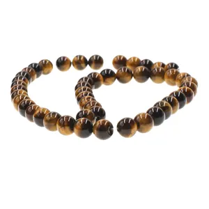 Natuursteen Bead Strand Ronde 8 Mm Tiger Eye Losse String