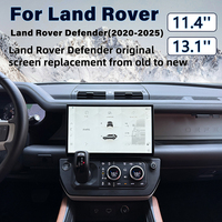 11.4/13.1 Nouvel écran multimédia sans fil CarPlay pour voiture, système d'usine, autoradio, audio, GPS, navigation pour Land Rover Defender 20-25
