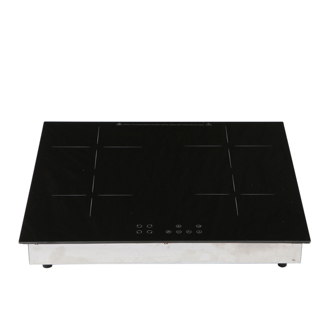 Chinese Factory Built-In Household Appliance 2 Burner Battery Electric Ceramic Top Stainless Steel Touch Control Induction Stove