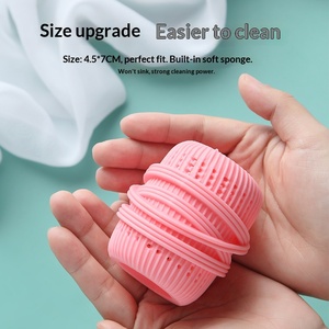 Bola de Lavandería de Silicona y TPE para Lavadoras Domésticas, Tamaño Grande, Protección de Ropa y Prevención de Enredos - Product Image 5