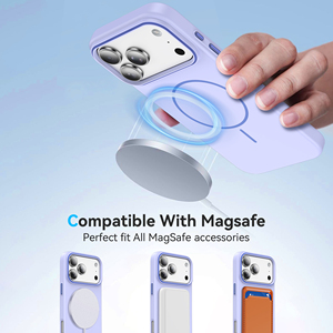 LeYi Custodia Protettiva Opaca Elegante e Sottile Anti-Impronta, Robusta e Antiurto per iPhone 15 Pro Max 16 <span class=keywords><strong>SE</strong></span> 17 - Product Image 4